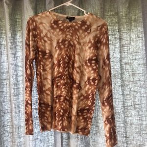 Worth Animal Print Sweater